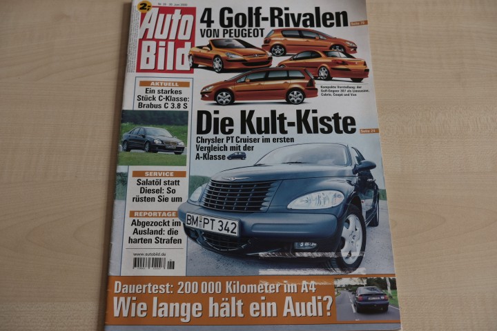Deckblatt Auto Bild (26/2000)